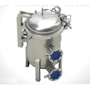China Stainless Steel Food Grade Bag Filter Housing Apply to a Strainer 2 Filter Bags supplier