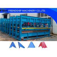 China Hydraulic Plate Bending Roll Forming Machine for Factory / Warehouse / Garage on sale