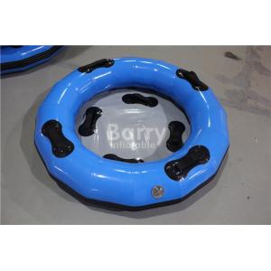 China 0.55mm PVC Tarpaulin Winter Snow Toboggan Ride , Party Slide Inflatable Toboggan supplier