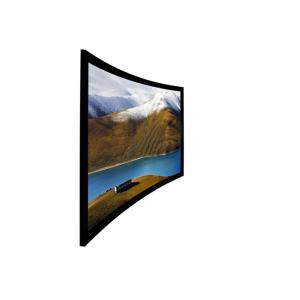 150'' Cinemascope screen ,  Fixed Frame Curved Projection Screen wall mounted