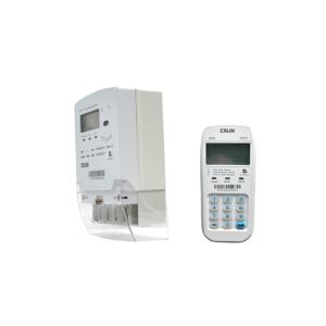 China Single Phase LCD STS Prepayment Meter For Rural Area Solar System wholesale