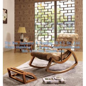 China Wooden chairs, wooden rocking chair, leisure chair, deck chair supplier