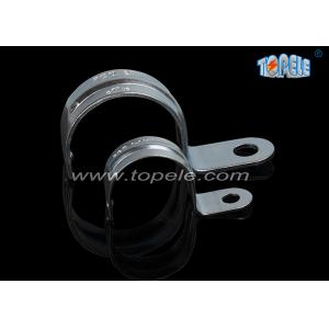 China EMT rigid straps one hole zinc coated steel rigid strapping / Pipe Strap / China manufacturing high quality supplier