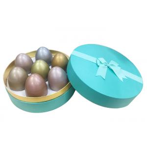 Easter Egg Gift Metal Gift Tin Box Set With Silk Screen Printed