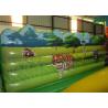 China Inflatable soft moutain sport game inflatable jumping hill with safety net wholesale