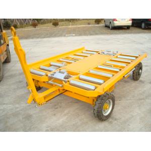 China Flexible Container Pallet Dolly Customize Color Loading / Unloading Function supplier