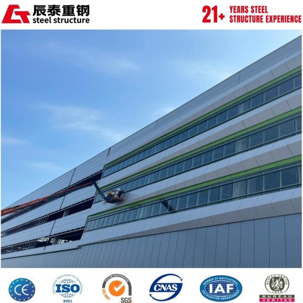 Factory prefabricated construction efficient large span galvanized steel structure workshop building