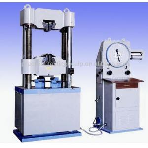 China Analog Display Hydraulic Universal Testing Machine price WE-300C supplier