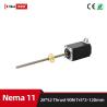 China 80 Degree Temperature Rise Nema 11 Linear Stepper Motor with Trapezoidal Thread Screw wholesale