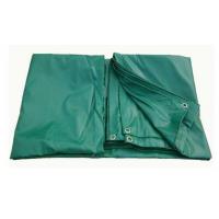 China FR B1 Test Fire Retardant Tarps Lowes , Green PVC Coated Tarpaulin For Nuclear Power Station on sale
