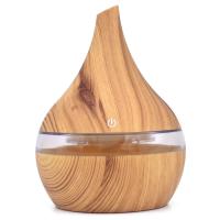 China Installation Tabletop 300ml Popular Wood Mini Air Humidifier for Car Desktop Home on sale