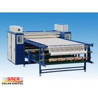 Large Format Calender Heat Press Machine 420mm Drum Diameter Oil Heating