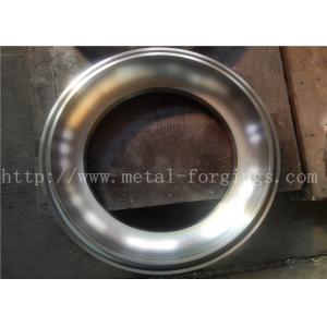 Hot Rolled F316Ti Seamless Forged Steel Rings ASTM ASME Proof Machining