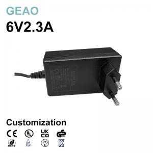 6V 2.3A Wall Mounted Power Adapter For Customization Digital Photo Frame Network Equipment Router Nail Lamp