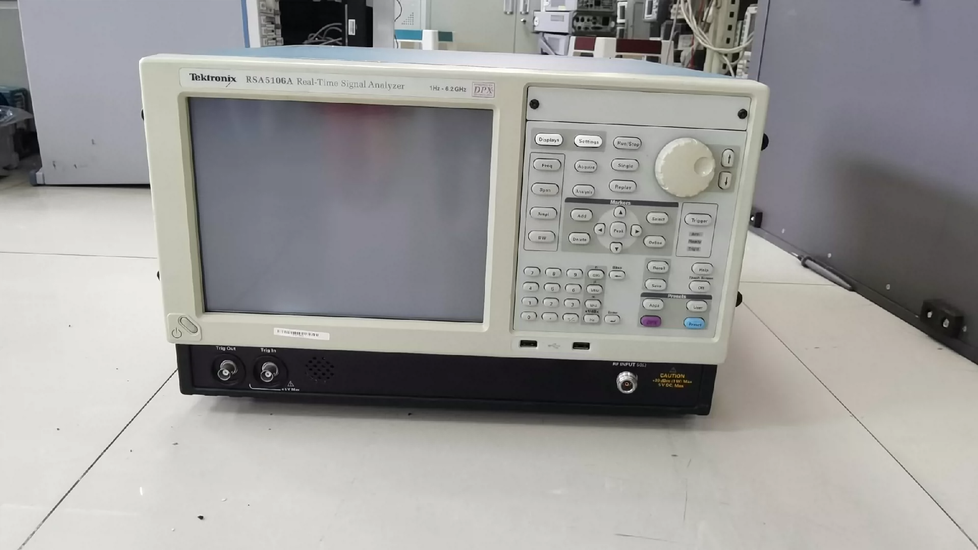 China Tektronix RSA5106A 6,2 GHz analyseur de spectre en temps réel standard 25 MHz supplier