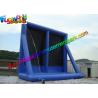 11 x 10 Dark Blue Inflatable Movie Screen , Inflatable Projector Screens /