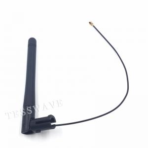 2.4 GHz 3dBi Rubber Duck Antenna with 1.13 cable and IPEX connector