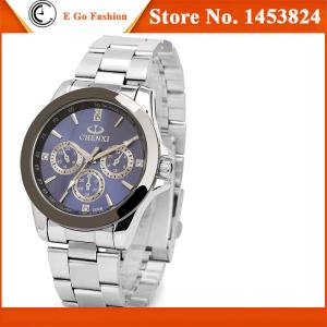 009B Blue Black White Watches for Man Stainless Steel Watch Quartz Watch Unisex Watch Lady