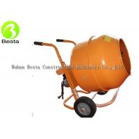 China 140 Liters Small Electric Concrete Mixer , Mini Cement Mixer ISO9001 Certification on sale