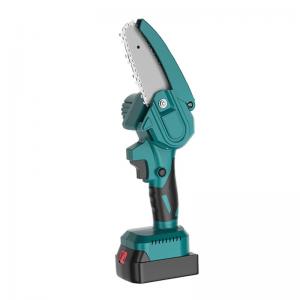 China Portable Lithium Ion Chainsaw Rechargeable Woodworking Small Handheld Electric 4 Inch 6 Inch Felling Saw supplier