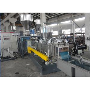 China Automatically Plastic Extruder Machine , Co-Rotating Twin Screw Plastic Extrusion Machine supplier