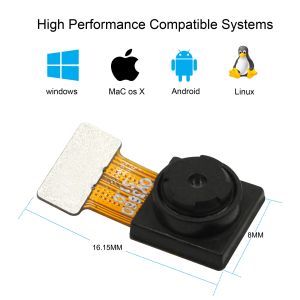 China Módulo de cámara MIPI HZ 3MP FF CSI DVP 120 Gran Angular Módulo de cámara USB OV3660 wholesale