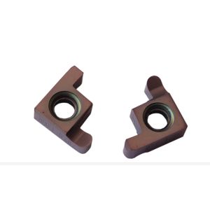 China Rayon de GER100-C cannelant la commande numérique par ordinateur de carbure d'insertion coupant des insertions pour le métal supplier