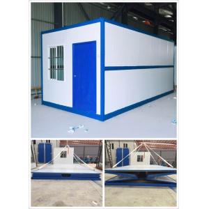 China Fire Proof Prefabricated Container House Foldable Container House Colorful Painting supplier