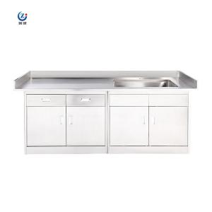 China Stainless Steel Working Table For Laboratory Workstation Bench Polished supplier