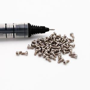 China Custom Metric M0.6-M2 Steel Phillips Pan Head Screw Nickel Plated wholesale
