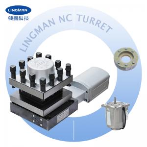 High precision 4 position LD4-6132 vertical NC turret for CNC turret punching machine