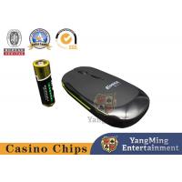 China Black Wireless Mouse Lightweight Portable Stylish Luxurious For Casino Tables on sale