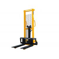 China 550mm 1 Stage Mast 2.5m Manual Hydraulic Pallet Lifter Truck on sale