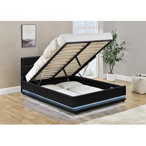 Faxu Leather Ottoman Storage Bed
