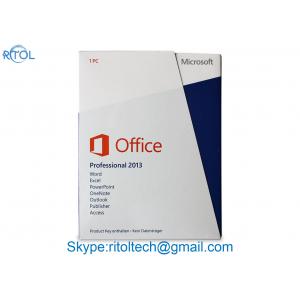 China Germany Software Microsoft Office 2013 Pro Key 100% Online Activation Lifetime Warranty supplier