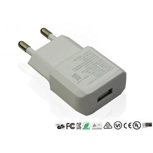 China KC Certificate Mobile Phone USB Adapter Charger 5V 1500ma Accept OEM supplier