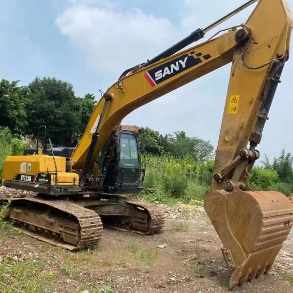 Sany225C Excavator Efficiently Working Forward Flow Generation with MITSUBISHI Engine