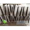 Metal facade Aluminum cladding panel 3mm thickness for curtain wall facade decoration