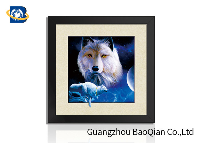 China Imagens animais decorativas do projeto 5D/definição alta quadro Lenticular do picosegundo do serviço de impressão da imagem supplier