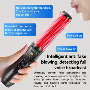 China 音声プロンプトとユーザーフレンドリーなデザインのLCDディスプレイアルコールテスト wholesale