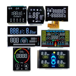 China Driver IC HT1621 14Segment 16Segment 7 Segment Lcd Display Liquid Crystal Display Custom Black Va Tn Stn Lcm Monochrome wholesale