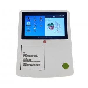 Single/Multiple Leads Medical ECG Machine LCD/LED Display Light/Medium/Heavy Weight