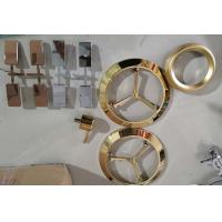 ABS plastic parts PVD arc plating gold color,  Plastic Gold Coating service by Ion Plating