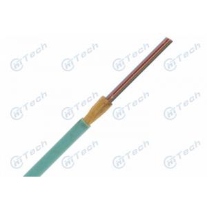 China Flat Ribbon Fiber Optic Cable Indoor 2-12 Cores With PVC Outer Jacket ROHS Approved supplier