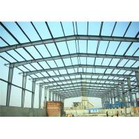 China Long Span Steel Structure Warehouse Prefabricated Structural Steel Frames on sale
