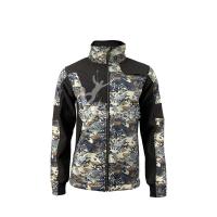 China Waterproof Mountain Hunter Camo Hunting Jacket Soft Shell Hybrid Jacket Men's on sale