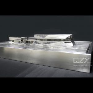 China Showcase Model - Onexn  1:300 New World Kaiyue Bay Mall Stainless Steel Model supplier