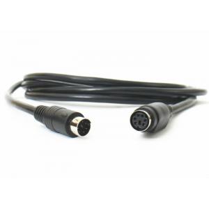 China Customized 6 Pin S Video Cord  Extension Cable For Car DVR / Camera / Monitor supplier