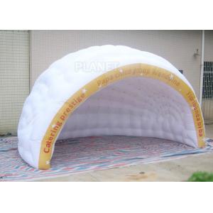 Commercial Inflatable Igloo Tent Semi Circle Logo Printing Fire Retardant