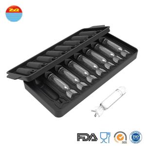 Pellet Fish Bullet Shaped Silicone Ice Mould , Large Silicone Tray For Cocktail